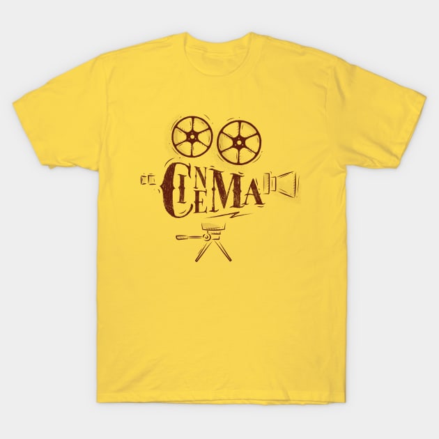 Cinema Camera T-Shirt by TomCage